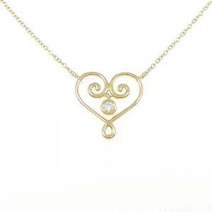 TIFFANY Authentic Gold Heart Necklace